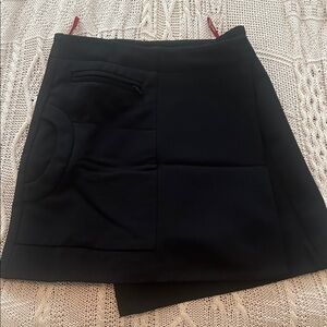 Black PRADA mini skirt - size 8